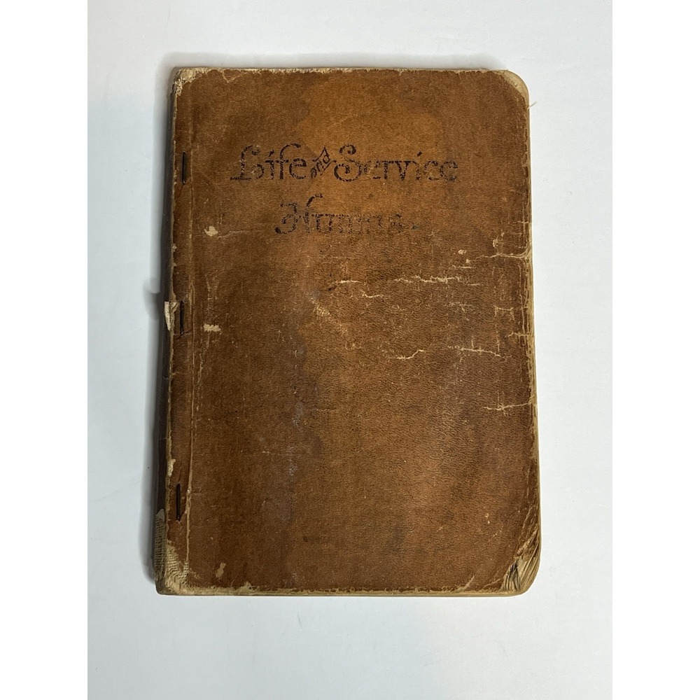 Vintage 1925 Life & Service Hymns Antique Softcover Church Hymnal Book